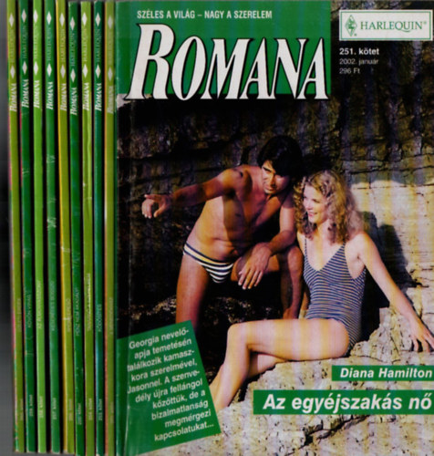 10 db Romana magazin:(251.-260. lapszmig 2002/01-2002/05, 10 db., lapszmonknt)
