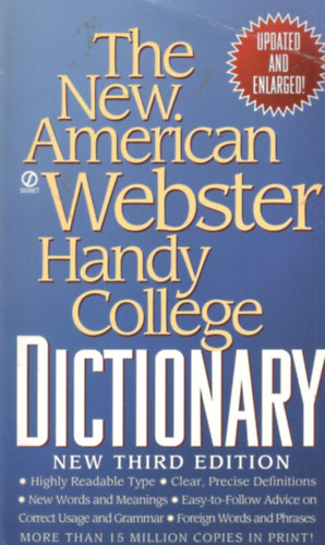 The new american Webster handy college dictionary