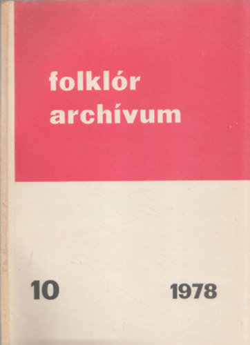 Folklr archvum 10.