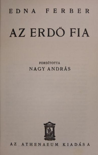 Az erd fia