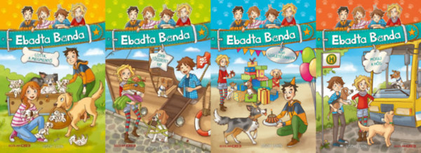 Ebadta Banda sorozat 1-4. (Lotta, a megment�; Zokni f�szerepet kap; Kivi sz�let�snapja; Mogli, a h�s)