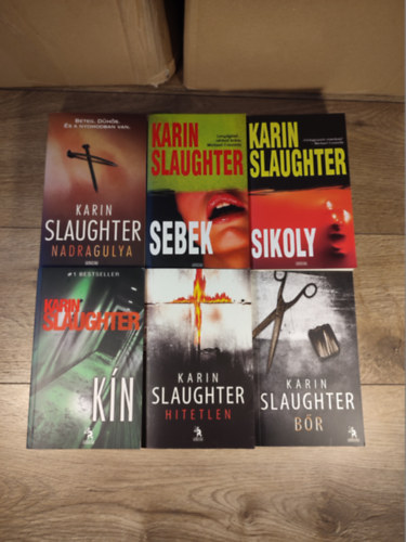 Karin Slaughter - Grant County 1-6. (Nadragulya, Sebek, Sikoly, Kn, Hitetlen, Br)
