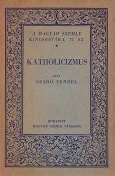 Szab Vendel - Katholicizmus