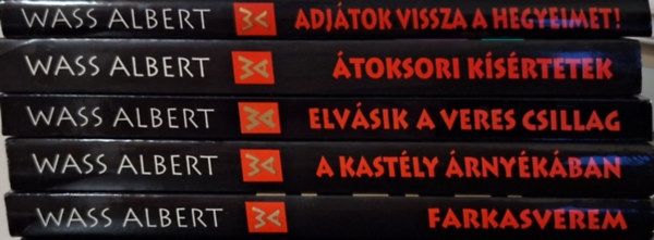 Wass Albert - 5 darab Wass Albert k�nyv