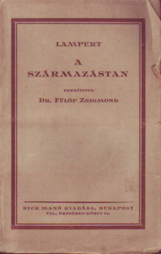 A szrmazstan