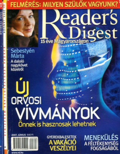 3 db Reader's Digest f�zet