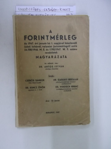 Forintmrleg (1947)