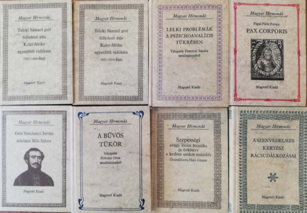 8 k�tet a Magyar H�rmond� sorozatb�l