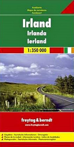 Irland / Ireland - Autokarte/Road map (1 : 350 000)