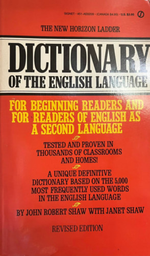 The New Horizon Ladder Dictionary of the English Language (The New Horizon Ladder angol nyelv sztra)