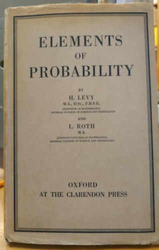 Elements of Probability (A valsznsg elemei)