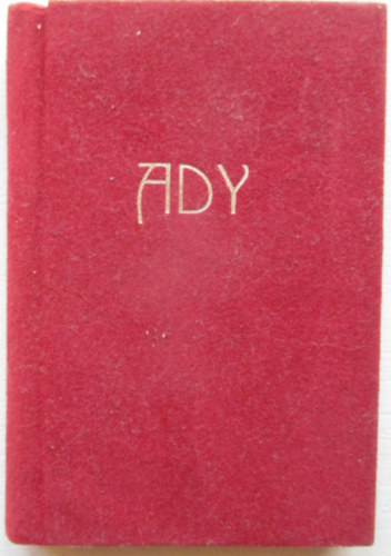 �traval� Ady Endre toll�b�l (t�rpek�nyv)