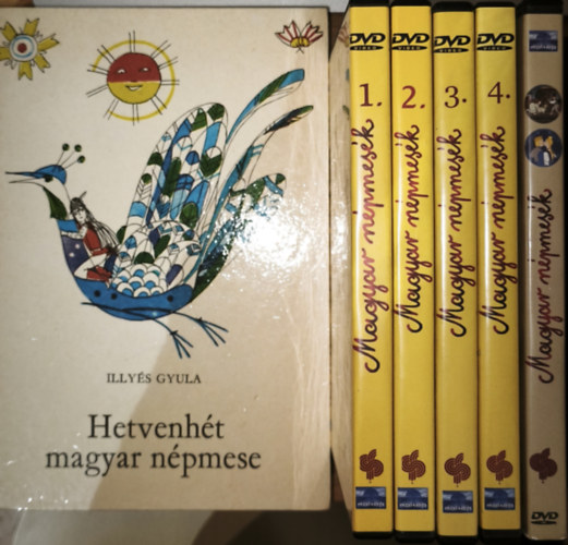 5db Magyar npmesk DVD + ajndk knyv - Illys Gyula-Hetvenht magyar npmese