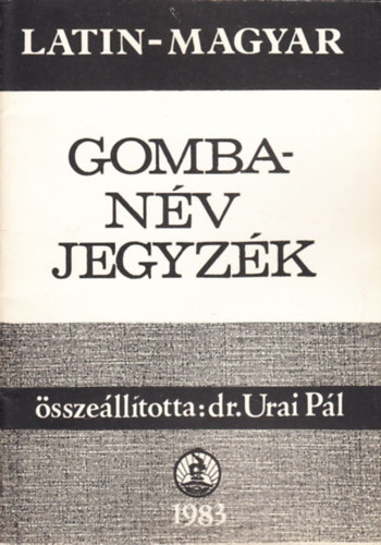 Latin-magyar gombanv jegyzk