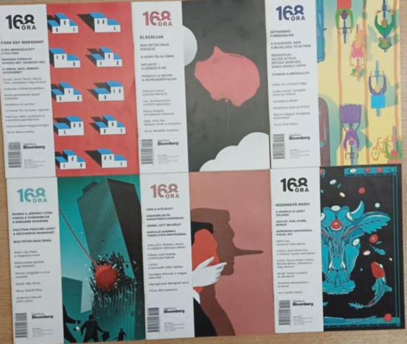 6 db 168 �ra �js�g: Csak egy maradhat - Elsz�llva - K�tkerek� forradalom - Munka a j�rv�ny ut�n: Vissza a gy�rakba �s a dr�g�bb irod�kba - Csak a gy�l�let! - H�shagy� kedv