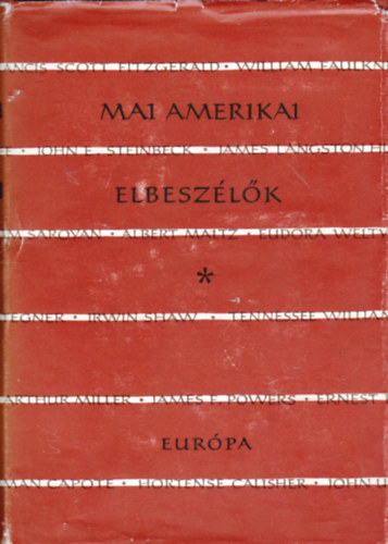 Mai amerikai elbeszlk