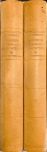 Johannes Amos Comenius - De Rerum Humanarum Emendatione I-II. A vilg get problminak megoldsa