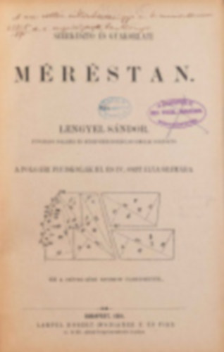 Szerkeszt s gyakorlati mrstan (229 szveg kz nyomott fametszettel)