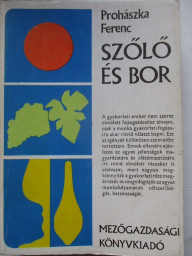 Prohszka Ferenc - Szl s bor