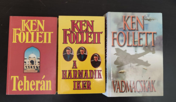 Ken Follett knyvcsomag (3db Thern / A harmadik iker / Vadmacsk