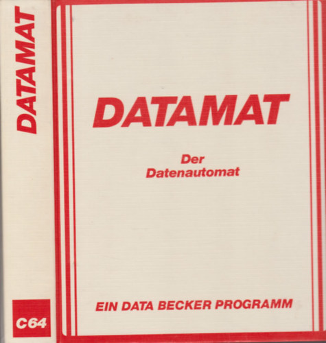 Datamat (Der Datenautomat)- Commodore 64 (2 db. floppy mellklettel)