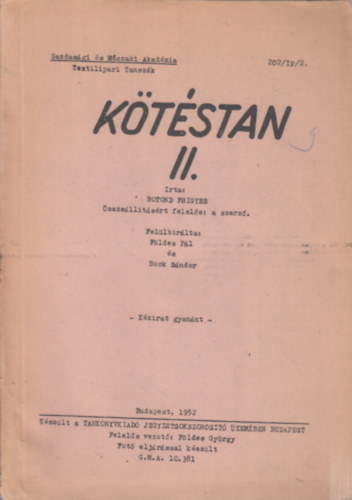 K�t�stan II. (k�zirat gyan�nt)