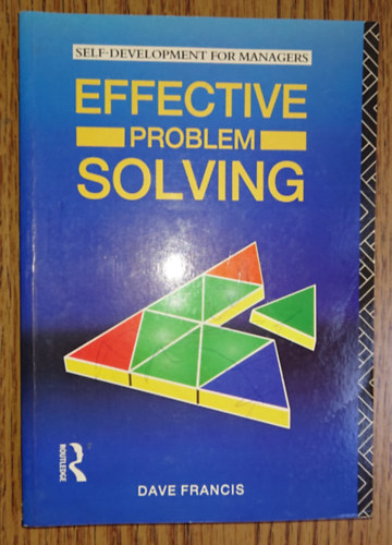 Effective Problem Solving - Self-developement for Managers