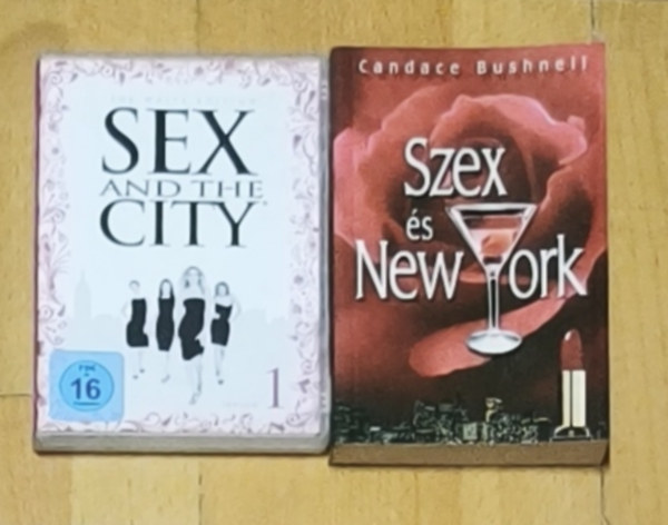 Candance Bushnell-Szex �s New York + aj�nd�k angol nyelv� DVD