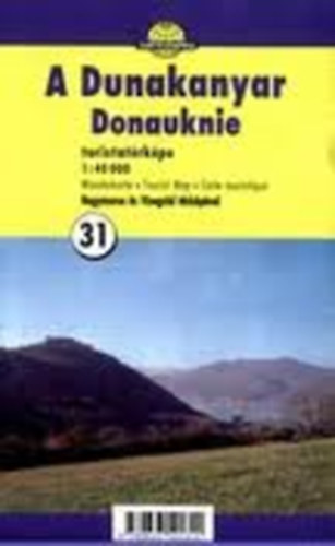 A Dunakanyar turistatrkpe (1:40 000)