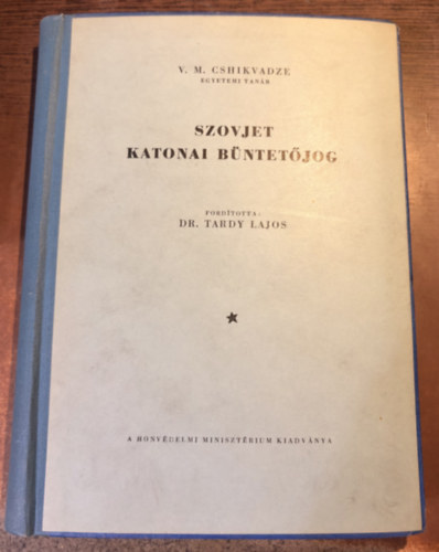 Szovjet katonai b�ntet�jog
