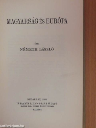 Magyarsg s Eurpa