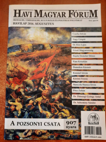 Havi Magyar frum 2016 Augusztus