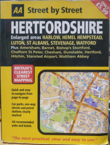 Street by Street: Hertfordshire - Britain's Clearest Street Mapping