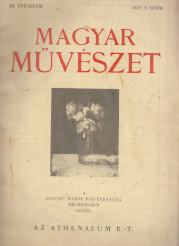 Magyar Mvszet III. vfolyam - 1927. 5. szm