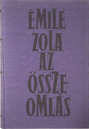 mile Zola - Az sszeomls