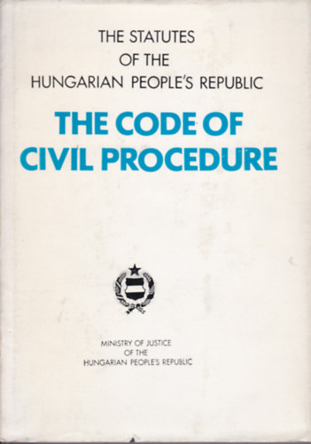 Ministry of Justice - The code of civil procedure