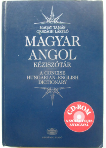 Magyar-angol k�zisz�t�r