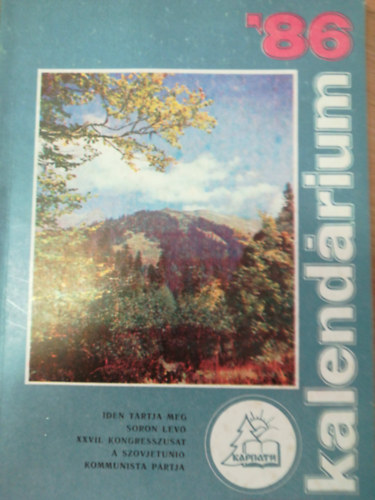 Kalendárium '86