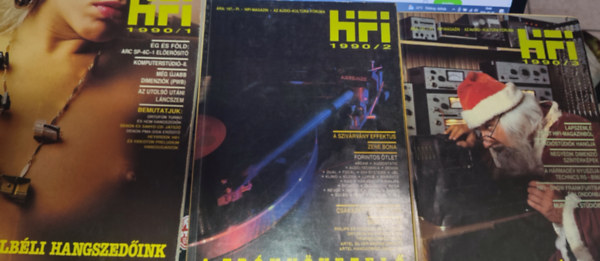 3db Hifi Magazin - Darvas Lszl (szerk.) - Hifi Magazin 1990/1.; 2.; 3.