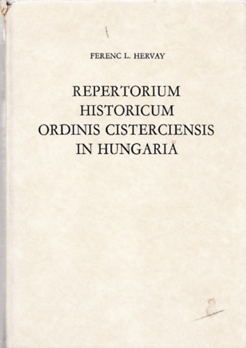 Repertorium historicum ordinis cisterciensis in hungaria