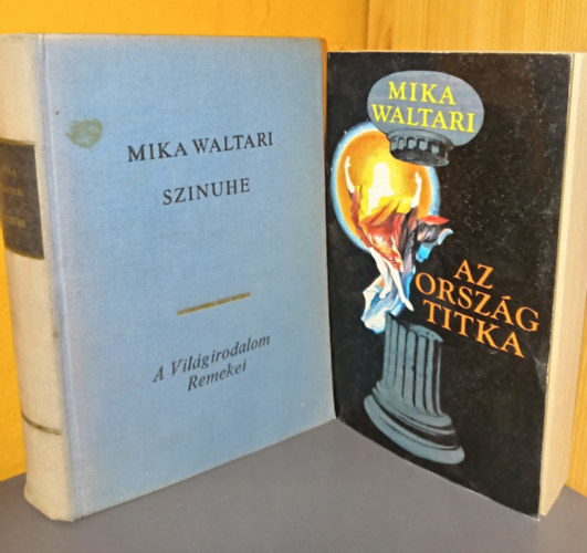 2 db. Mika Waltari reg�ny (Szinuhe + Az orsz�g titka)