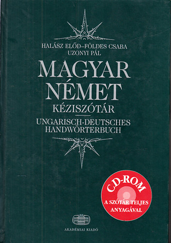 Magyar-nmet kzisztr CD-vel