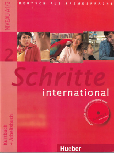 Schritte international 1-2. Kursbuch + Arbeitsbuch - nmet nyelvknyv 2 db CD mellklettel