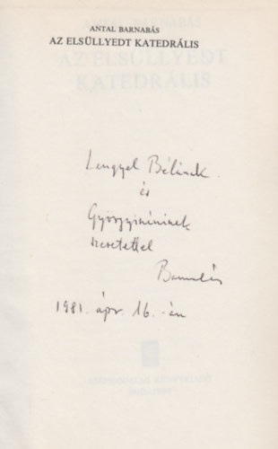 Az els�llyedt katedr�lis - Dedik�lt!