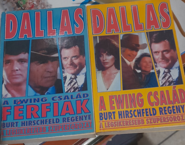 2 db Dallas knyv: Dallas:A Ewing csald, Dallas: Ewing csald - Frfiak