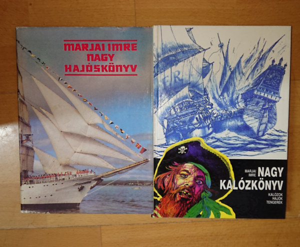 2 k�nyv Marjai Imr�t�l a haj�z�s szerelmeseinek: Nagy haj�sk�nyv, Nagy kal�zk�nyv