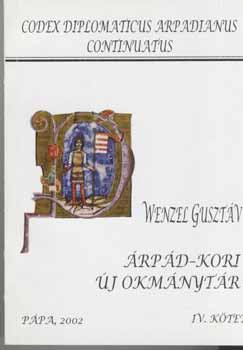 Wenzel Gusztv - rpd-kori j okmnytr IV. ktet