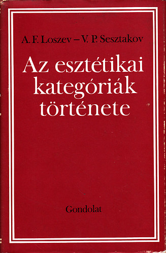 Az eszttikai kategrik trtnete