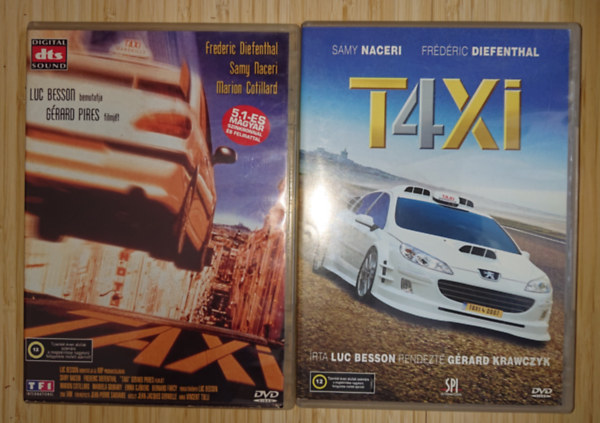 Luc Besson - Taxi DVD csomag: Taxi + Taxi 4