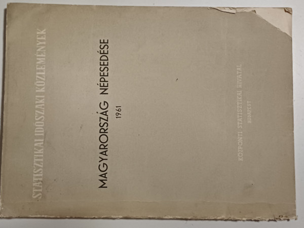 Magyarorszg npesedse 1961